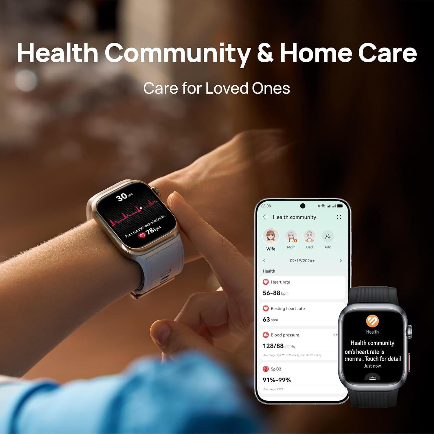 ساعت هوشمند HUAWEI WATCH D2 با نمایشگر لمسی 1.82" AMOLED، پایش فشار خون، تماس بلوتوثی، مشکی ساعت هوشمند HUAWEI WATCH D2 با نمایشگر لمسی 1.82" AMOLED، پایش فشار خون، تماس بلوتوثی، مشکی