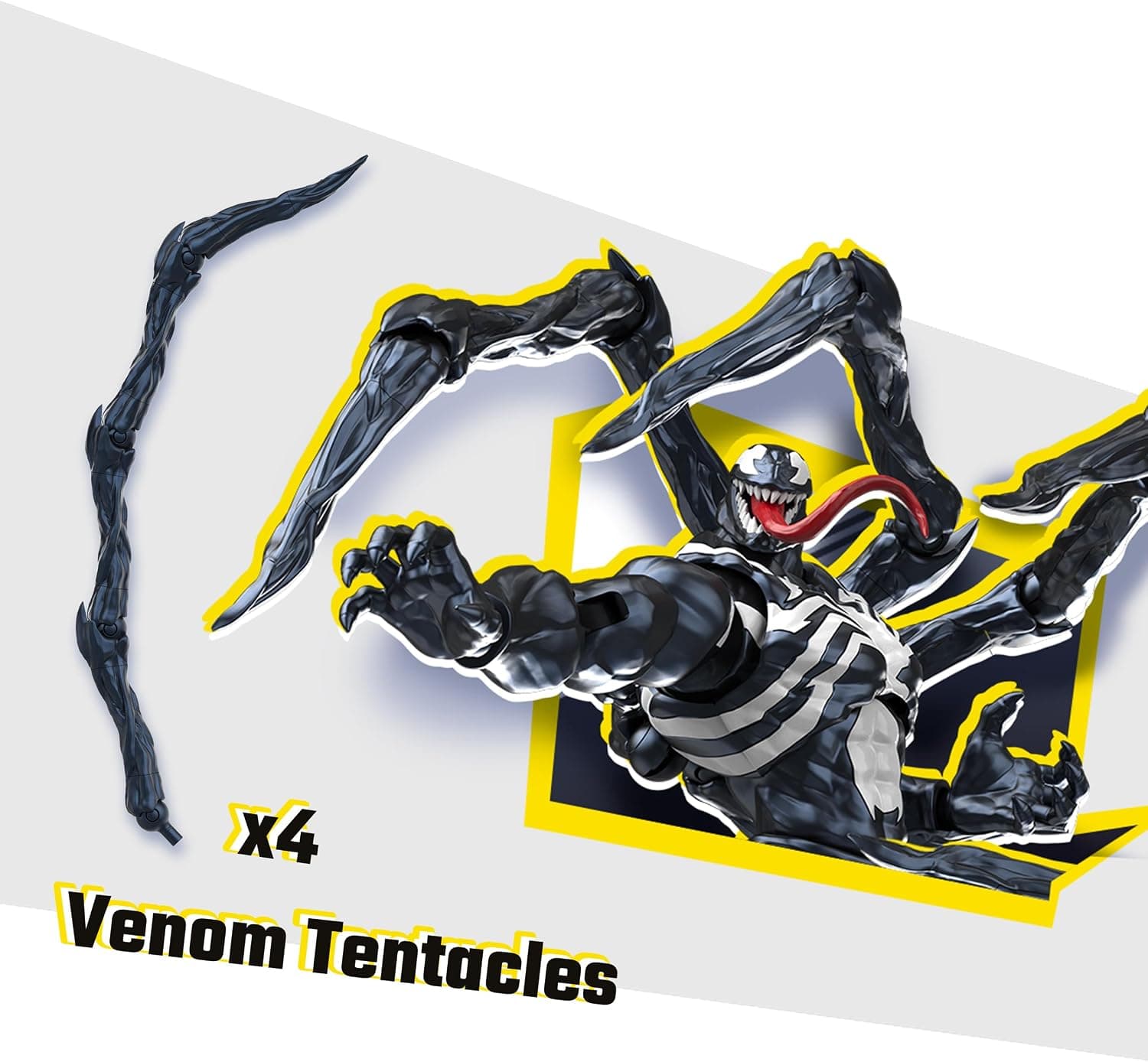 کیت ساخت فیگور اکشن BLOKEES Venom از Marvel Rivals، 185 قطعه، 6 Inch، مناسب 14+ کیت ساخت فیگور اکشن BLOKEES Venom از Marvel Rivals، 185 قطعه، 6 Inch، مناسب 14+