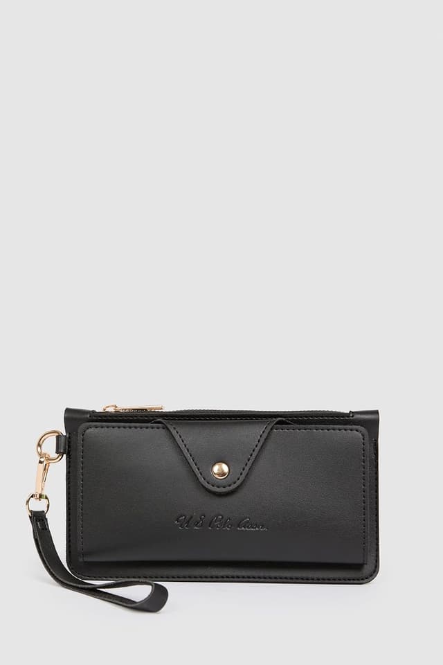 کیف پول زنانه مشکی U.S. POLO ASSN مدل 50332728 VR046 کیف پول زنانه مشکی U.S. POLO ASSN مدل 50332728 VR046