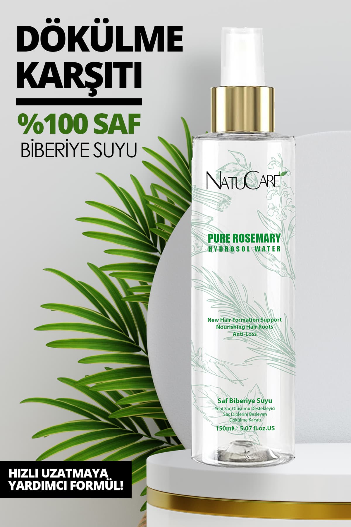 ست مراقبت از مو NatuCare مدل Biberiye Mucizesi 4 عددی ضدریزش ست مراقبت از مو NatuCare مدل Biberiye Mucizesi 4 عددی ضدریزش