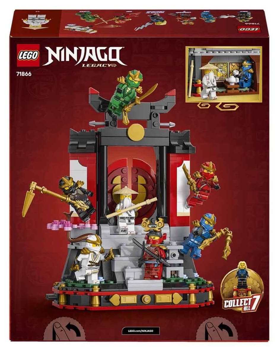 لگو NINJAGO ماکت نمایشی شخصیت نینجا نسخه پانزدهمین سالگرد مدل 71866 لگو NINJAGO ماکت نمایشی شخصیت نینجا نسخه پانزدهمین سالگرد مدل 71866