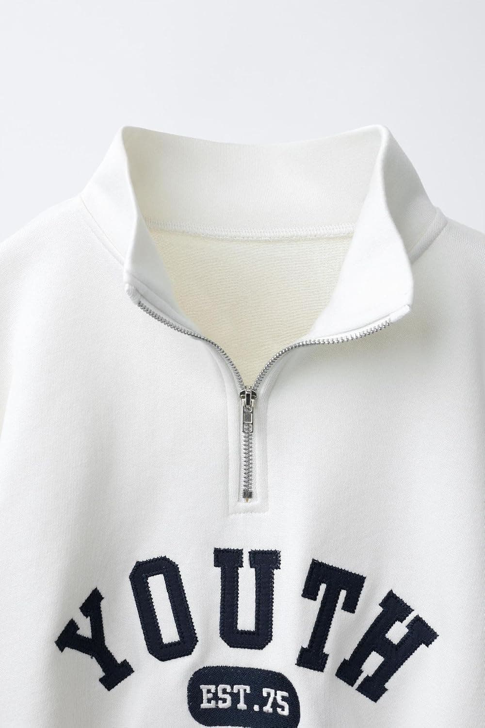 سوئیشرت مردانه Zara ورزشی با طرح شعار سوئیشرت مردانه Zara ورزشی با طرح شعار