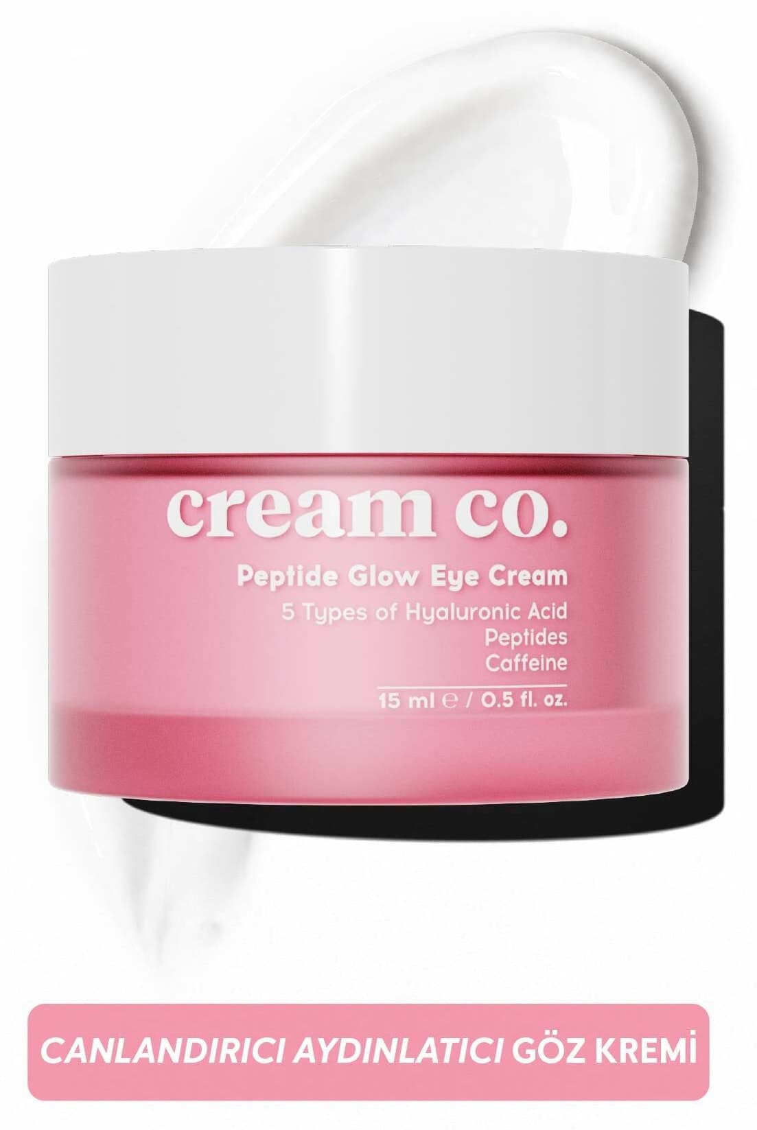 کرم دور چشم Cream Co. ضد چروک با پپتید، ویتامین C و کافئین کرم دور چشم Cream Co. ضد چروک با پپتید، ویتامین C و کافئین