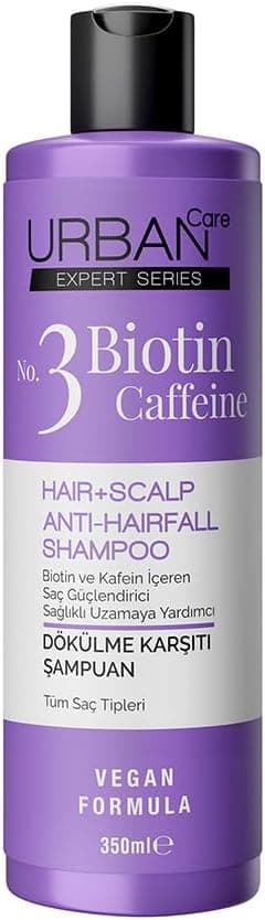 شامپو ضد ریزش مو Urban Care Biotin & Caffeine Expert No.3 وگان 350 ml شامپو ضد ریزش مو Urban Care Biotin & Caffeine Expert No.3 وگان 350 ml