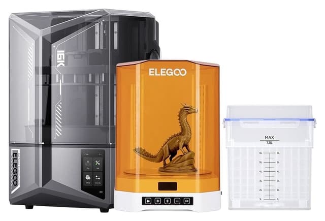 پرینتر ۳ بعدی ELEGOO Saturn 4 Ultra 16K و Mercury پرینتر ۳ بعدی ELEGOO Saturn 4 Ultra 16K و Mercury