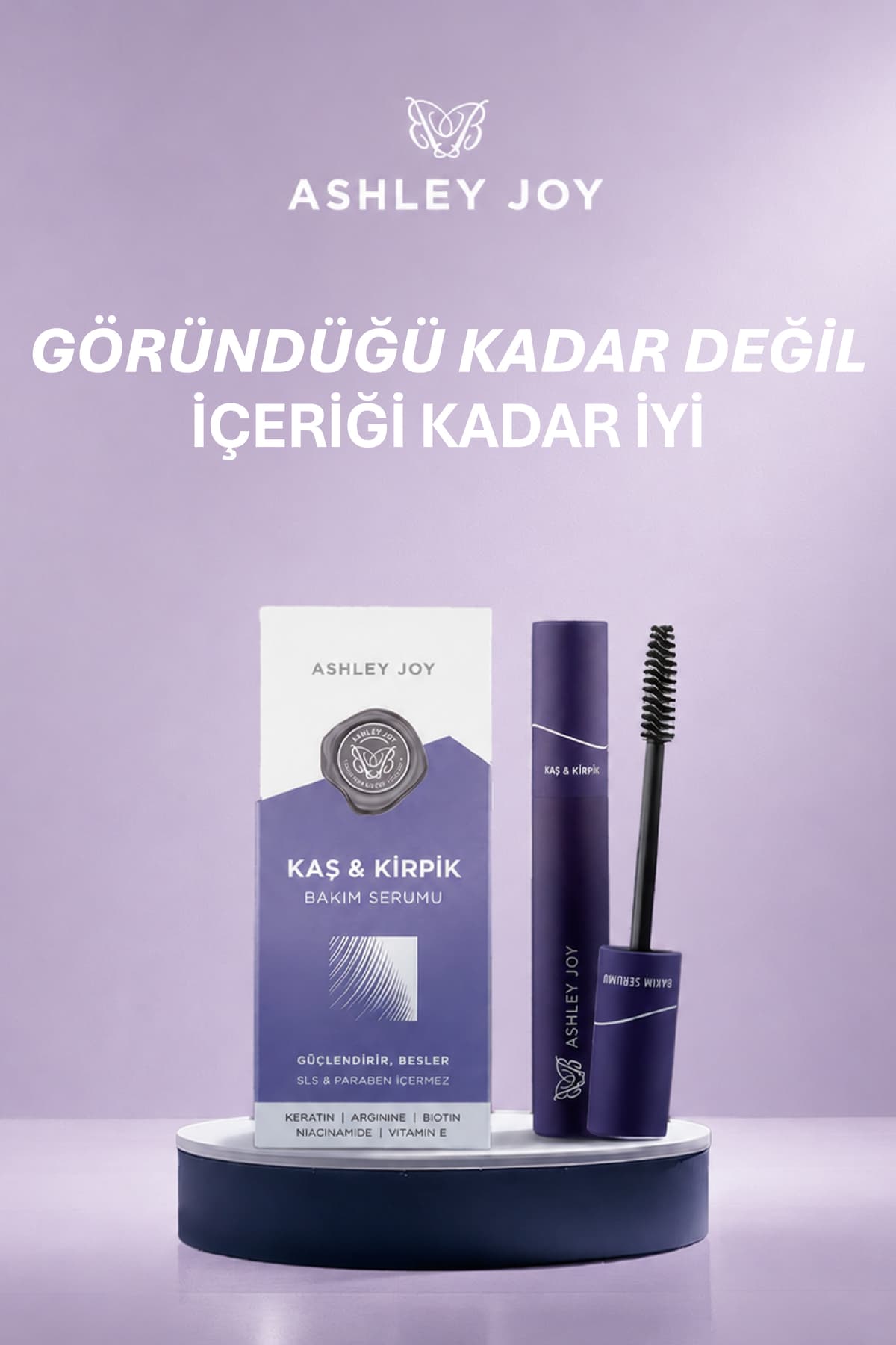 سرم تقویتکننده و بلندکننده ابرو و مژه Ashley Joy حاوی کراتین و بیوتین 6 ml سرم تقویتکننده و بلندکننده ابرو و مژه Ashley Joy حاوی کراتین و بیوتین 6 ml
