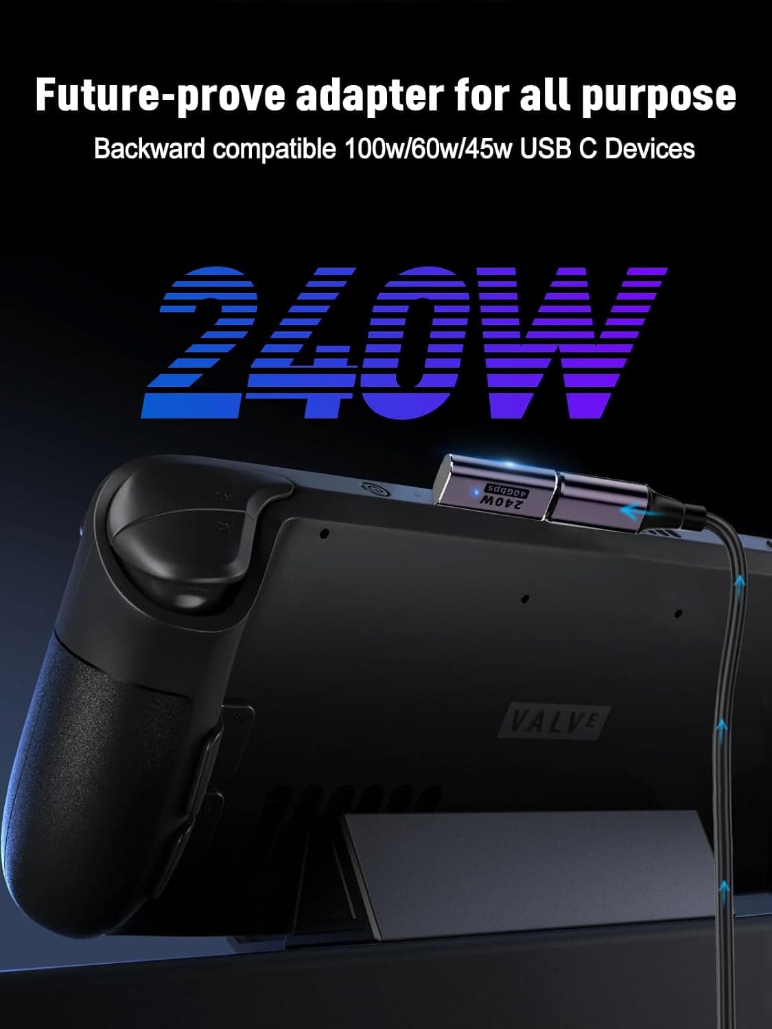 آداپتور USB C نر به ماده VCOM زاویهدار ۹۰ درجه با انتقال داده 40 Gbps، 240 W، بسته 2 عددی آداپتور USB C نر به ماده VCOM زاویهدار ۹۰ درجه با انتقال داده 40 Gbps، 240 W، بسته 2 عددی