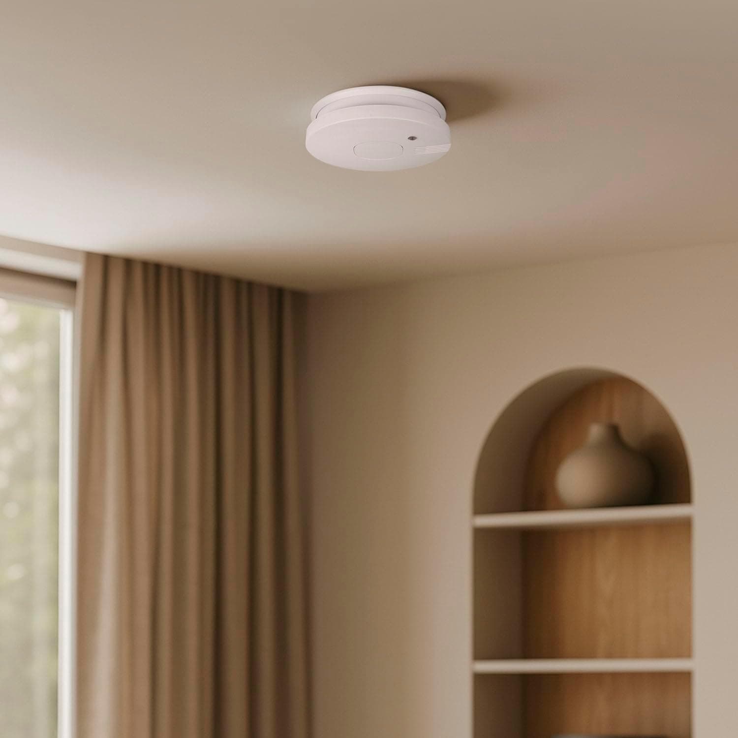 آشکارساز دود Smartwares 4 عددی باتری ۵ ساله 85 dB مدل FSM-11754 آشکارساز دود Smartwares 4 عددی باتری ۵ ساله 85 dB مدل FSM-11754