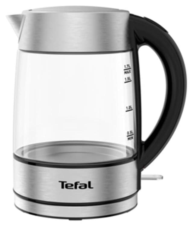 کتری برقی TEFAL شیشهای با چراغ 1,7 LT کتری برقی TEFAL شیشهای با چراغ 1,7 LT
