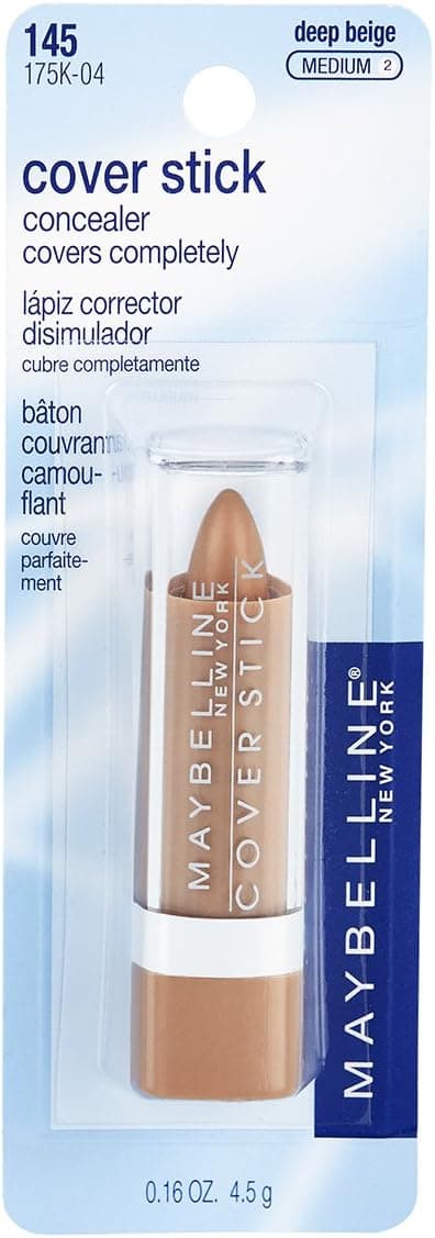 کانسیلر کاورسטیک Maybelline رنگ بژ تیره 0.16 oz کانسیلر کاورسטیک Maybelline رنگ بژ تیره 0.16 oz