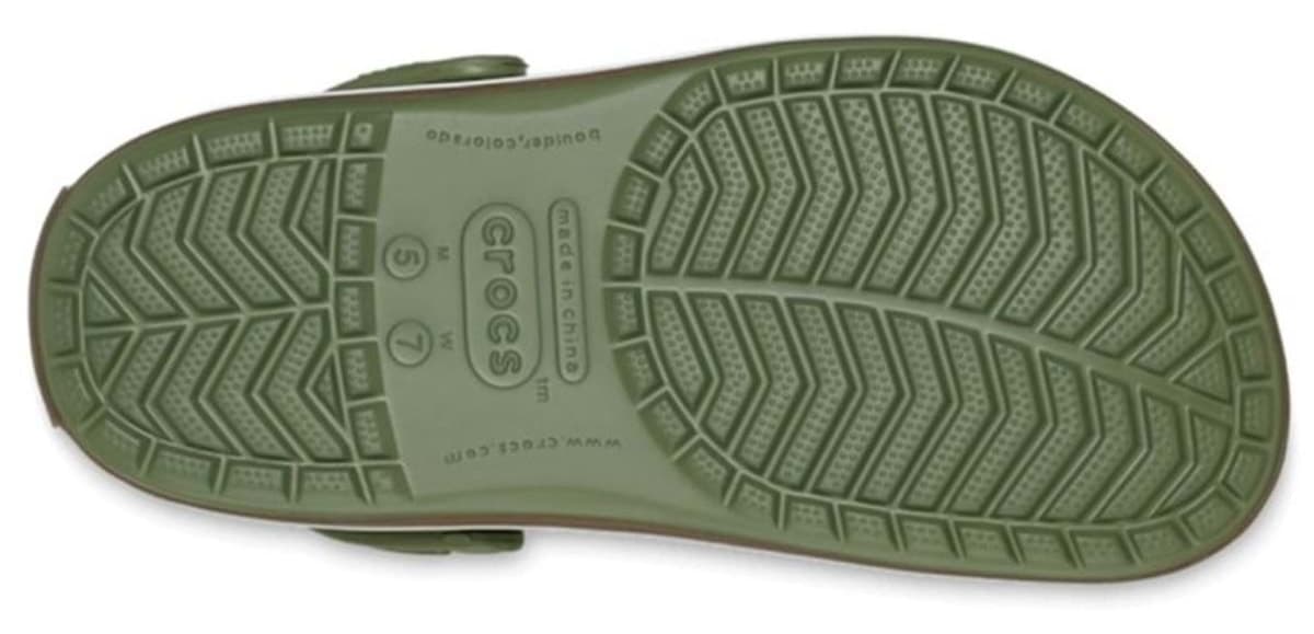 کفش کلاگ یونیسکس Crocs ارتوپدی مخصوص پزشک و پرستار مدل Crocband خاکی کفش کلاگ یونیسکس Crocs ارتوپدی مخصوص پزشک و پرستار مدل Crocband خاکی