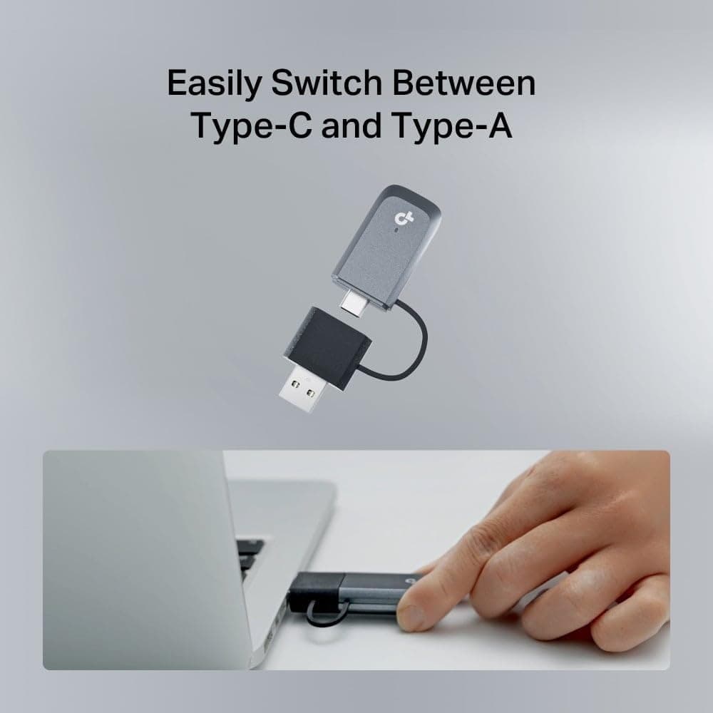 آداپتور وایفای TP-Link با USB 3.0 سهباند Wi-Fi 7 مدل Archer TBE400U آداپتور وایفای TP-Link با USB 3.0 سهباند Wi-Fi 7 مدل Archer TBE400U