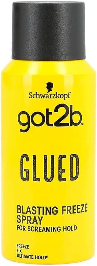 اسپری حالت دهنده Schwarzkopf Got2B Glued Blasting Freeze Fix 100ML اسپری حالت دهنده Schwarzkopf Got2B Glued Blasting Freeze Fix 100ML