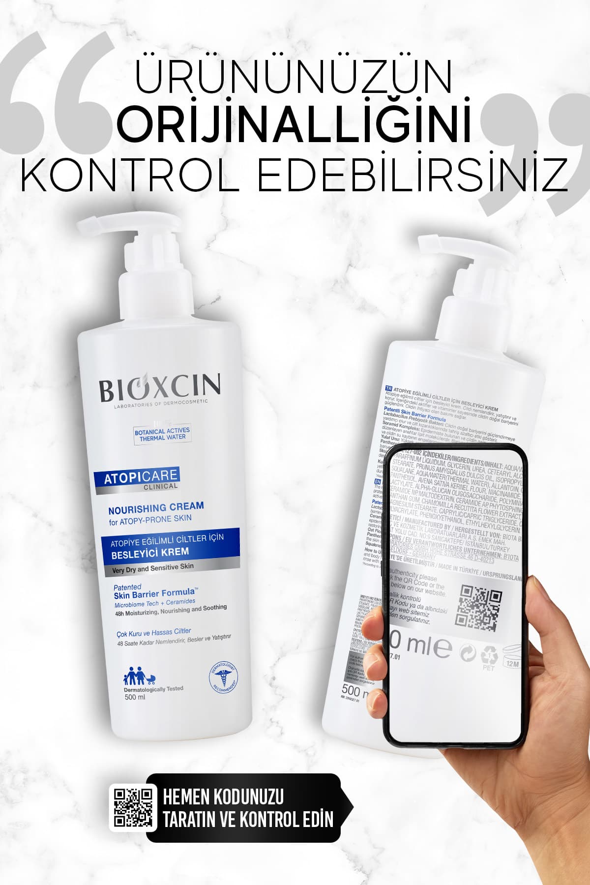 کرم مغذی Bioxcin Atopicare برای پوست بسیار خشک 500 ml کرم مغذی Bioxcin Atopicare برای پوست بسیار خشک 500 ml