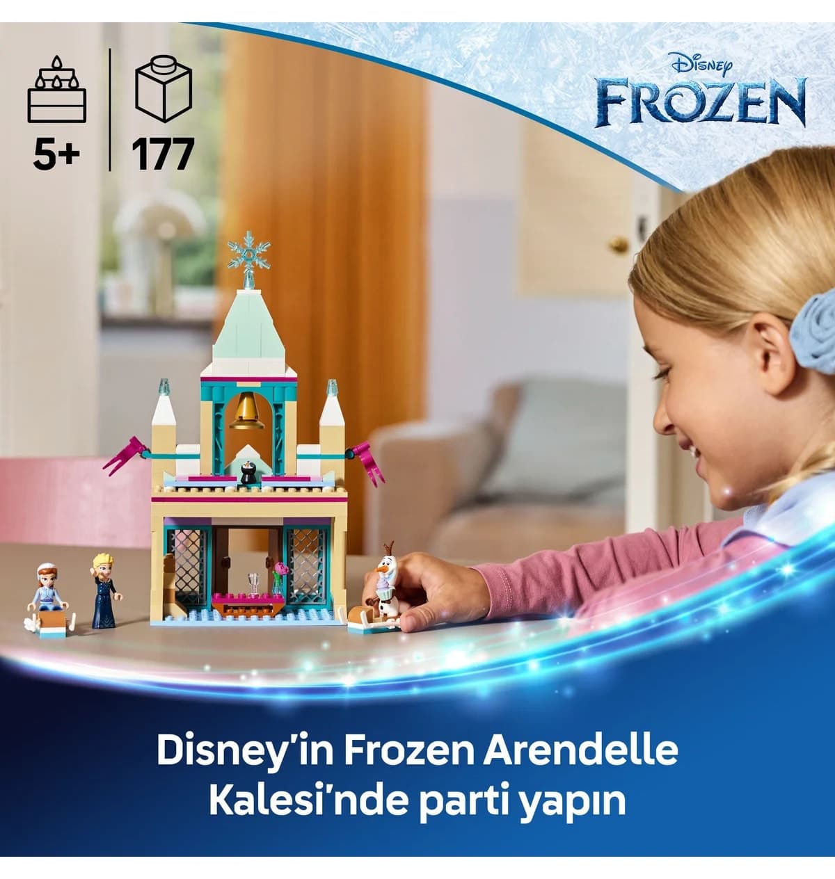 لگو Disney قلعه آرندل مدل 43265 با 177 قطعه لگو Disney قلعه آرندل مدل 43265 با 177 قطعه