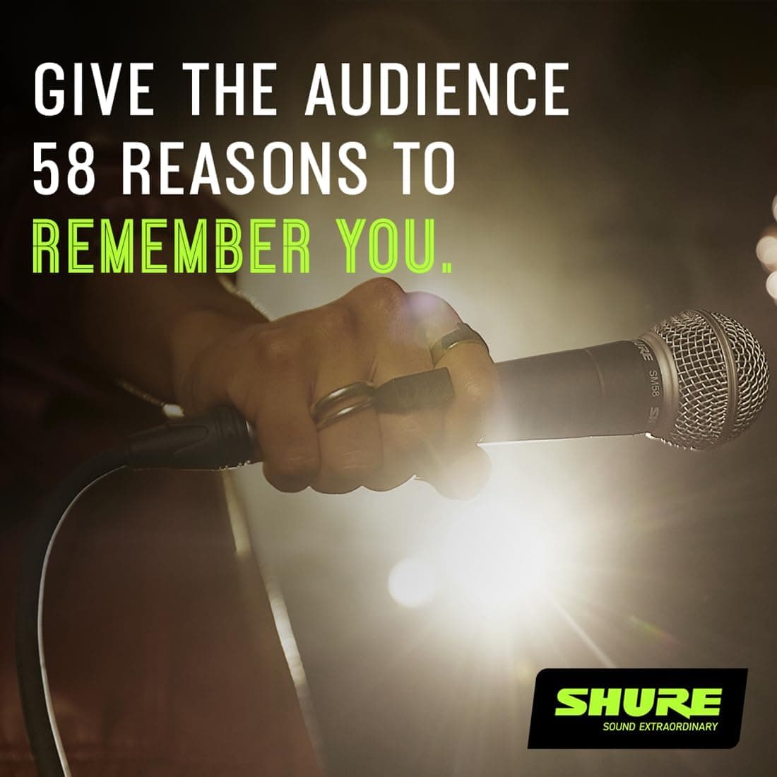 میکروفون وکال داینامیک Shure کاردیوئید مدل SM58-CN میکروفون وکال داینامیک Shure کاردیوئید مدل SM58-CN