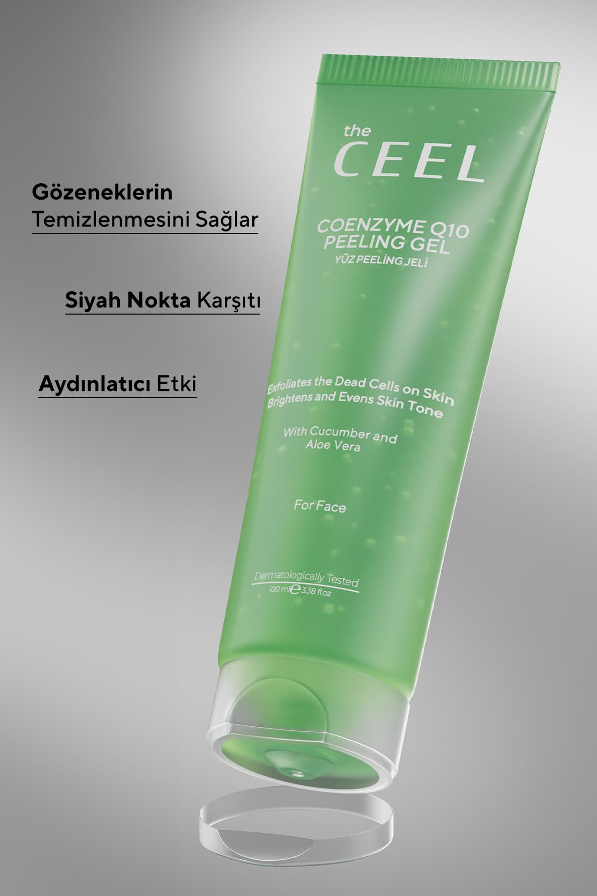 لایهبردار صورت پاککننده و روشنکننده The Ceel حاوی عصاره آلوئهورا و Coenzyme Q10 100 ml لایهبردار صورت پاککننده و روشنکننده The Ceel حاوی عصاره آلوئهورا و Coenzyme Q10 100 ml