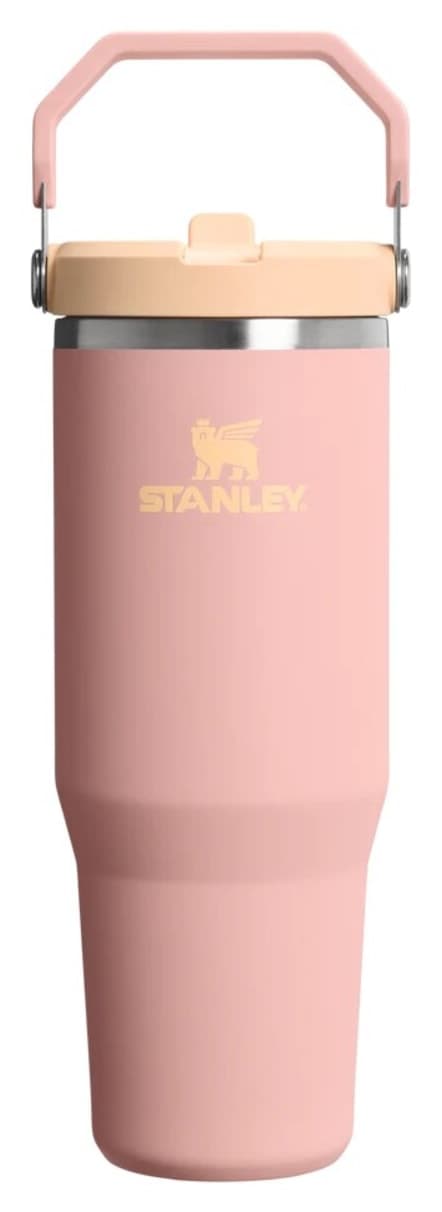 تامبلر Stanley Buz Akışı Flip Straw 0.89L / 30oz رنگ هلویی گلی تامبلر Stanley Buz Akışı Flip Straw 0.89L / 30oz رنگ هلویی گلی