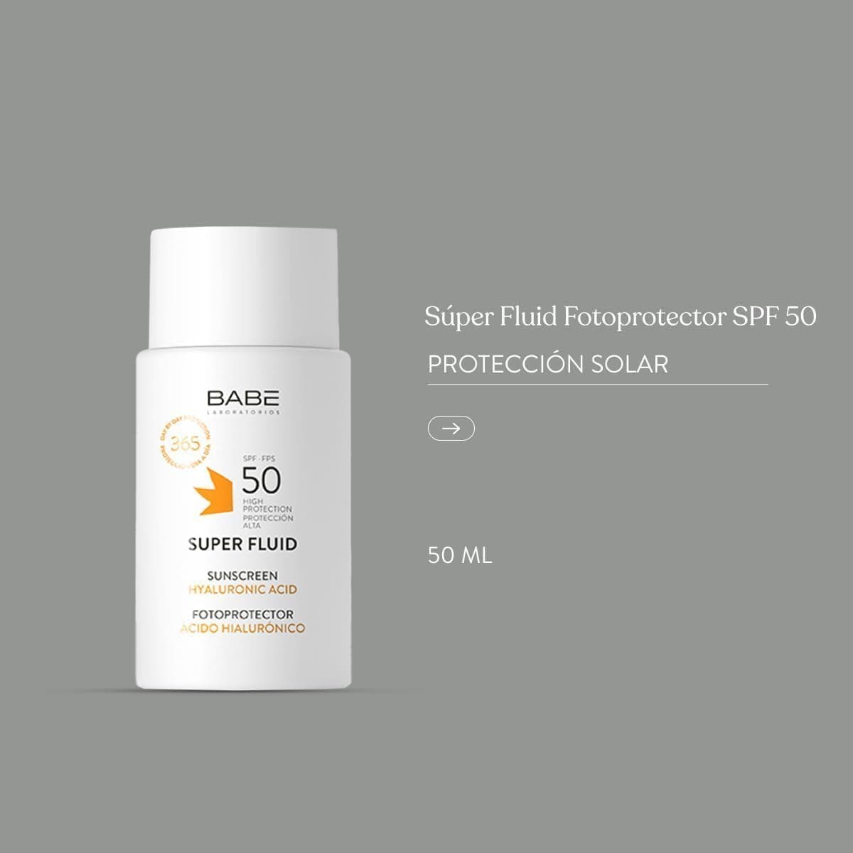 کرم ضدآفتاب فلوئید LABORATORIOS BABE SPF 50+ 50 ml کرم ضدآفتاب فلوئید LABORATORIOS BABE SPF 50+ 50 ml