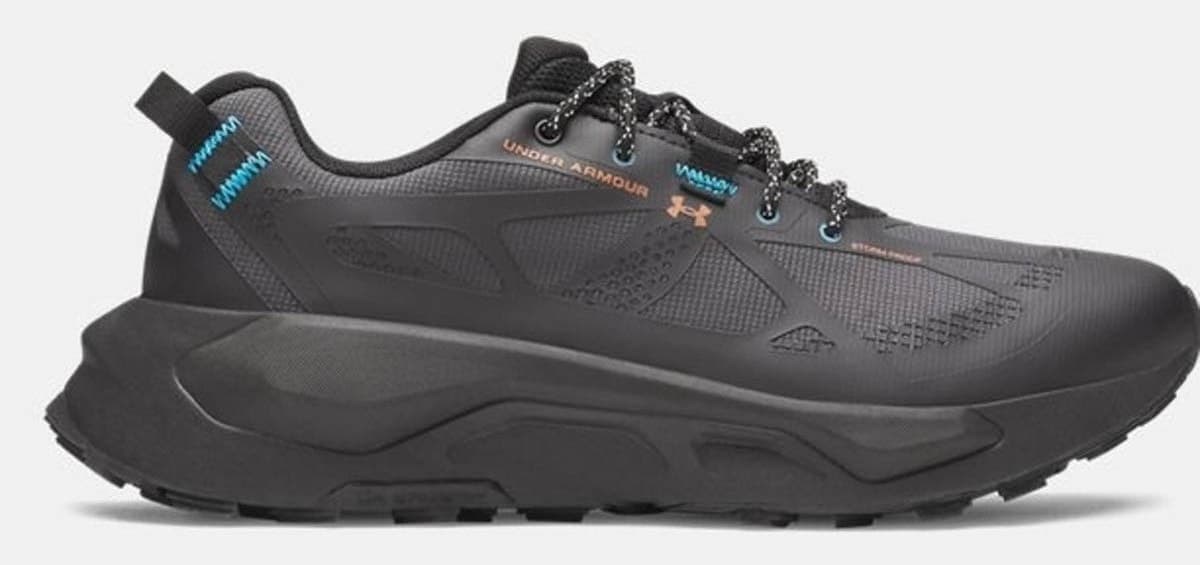 کفش مردانه Under Armour ضد آب مشکی Charged Bandit 4 مدل 6010415-001 کفش مردانه Under Armour ضد آب مشکی Charged Bandit 4 مدل 6010415-001