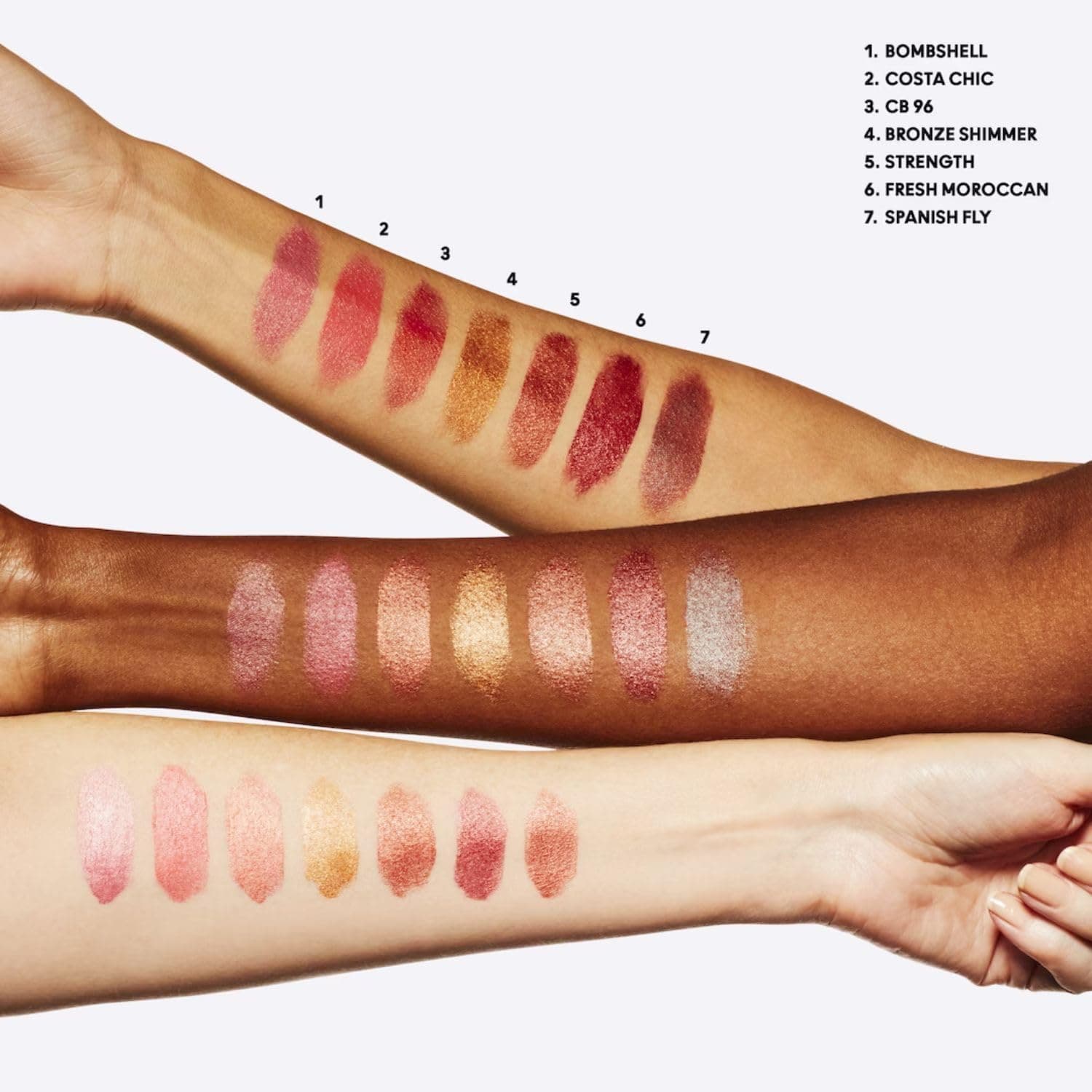 رژ لب MAC Frost با رنگ برنزی درخشان رژ لب MAC Frost با رنگ برنزی درخشان