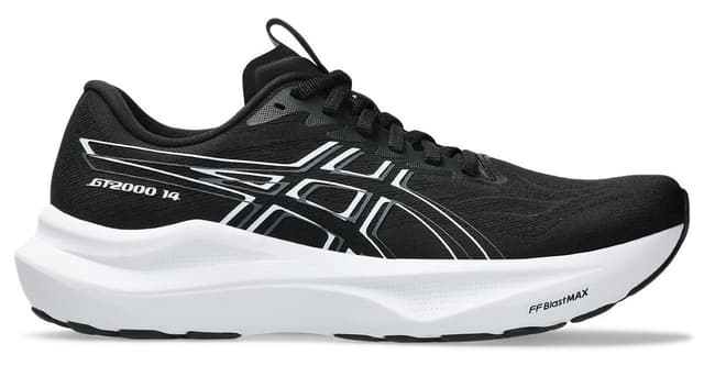 کفش دویدن زنانه Asics مشکی سفید مدل GT-2000 14 1012B843-001 کفش دویدن زنانه Asics مشکی سفید مدل GT-2000 14 1012B843-001