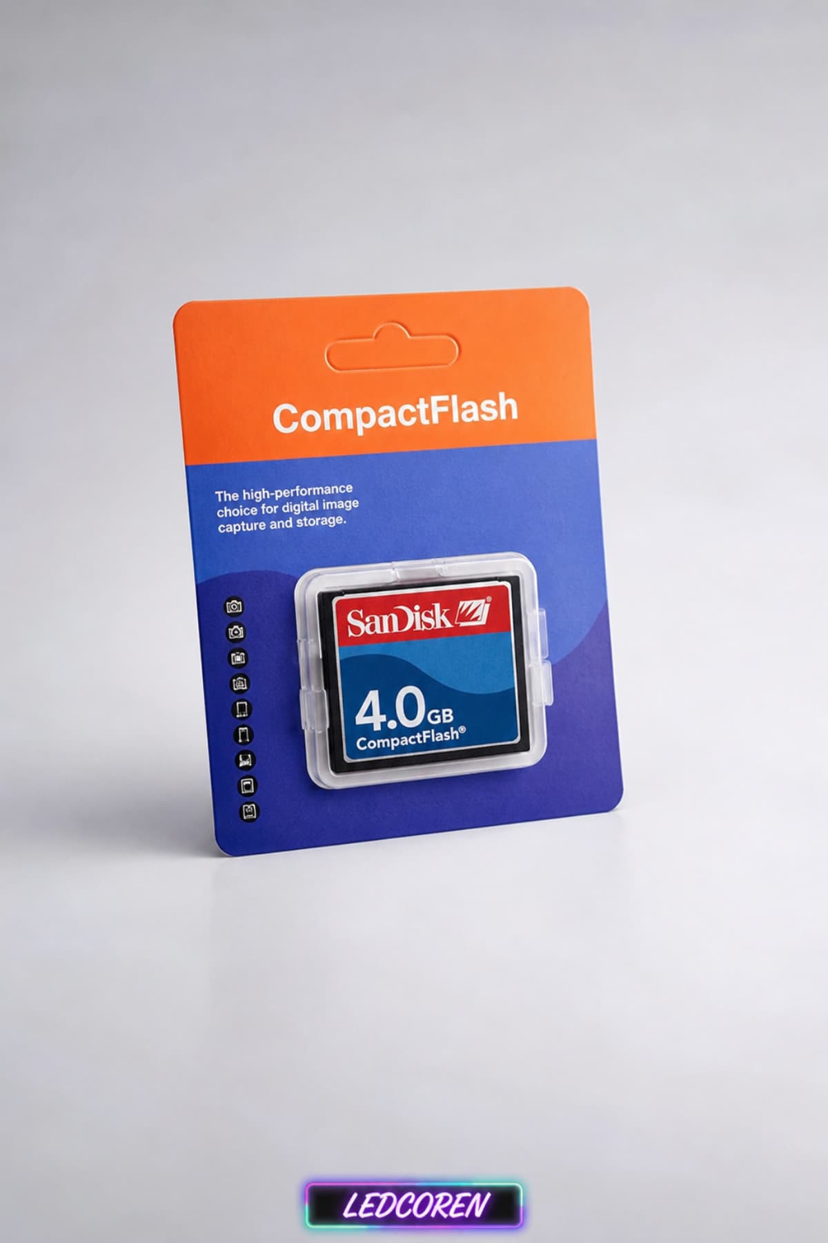 کارت حافظه Compact Flash CF چهار گیگابایتی Sandisk کارت حافظه Compact Flash CF چهار گیگابایتی Sandisk