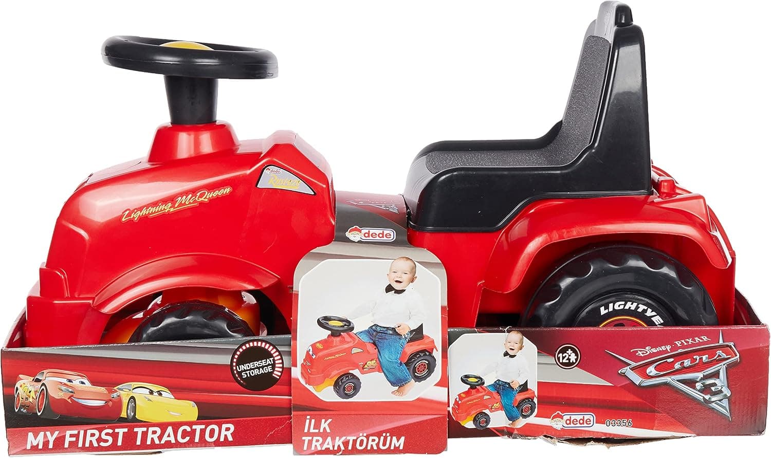 تراکتور Dede Cars مدل Benim İlk Traktörüm تراکتور Dede Cars مدل Benim İlk Traktörüm