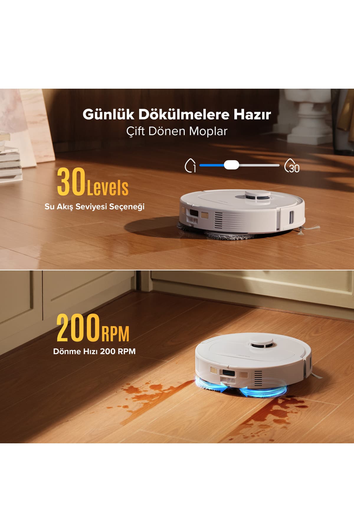 جاروبرقی رباتیک هوشمند Roborock با مکش 18.500 Pa سفید مدل Qrevo L Pro جاروبرقی رباتیک هوشمند Roborock با مکش 18.500 Pa سفید مدل Qrevo L Pro