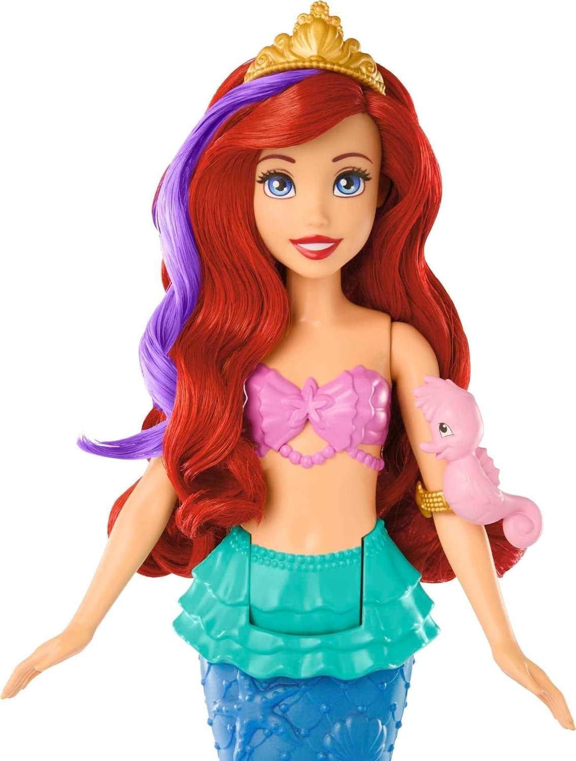 عروسک پری دریایی شناگر Ariel Mattel از مجموعه Disney Princess عروسک پری دریایی شناگر Ariel Mattel از مجموعه Disney Princess