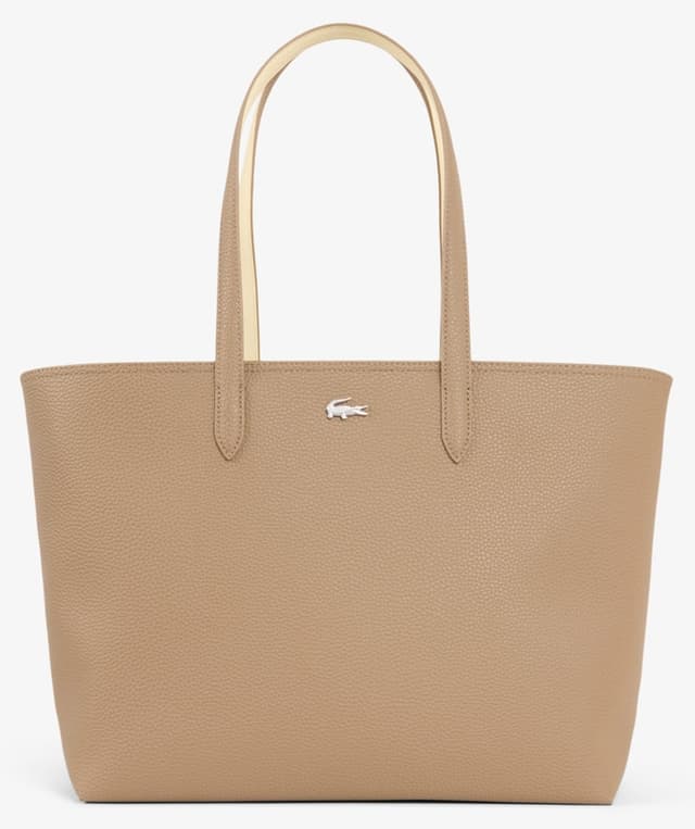کیف دوشی زنانه Lacoste بژ مدل Anna کیف دوشی زنانه Lacoste بژ مدل Anna