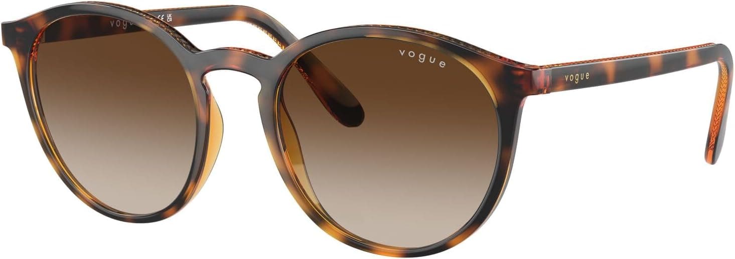 عینک آفتابی زنانه Vogue Eyewear In Vogue هاوانای تیره مدل VO-0VO5544SI-W65613-51 عینک آفتابی زنانه Vogue Eyewear In Vogue هاوانای تیره مدل VO-0VO5544SI-W65613-51