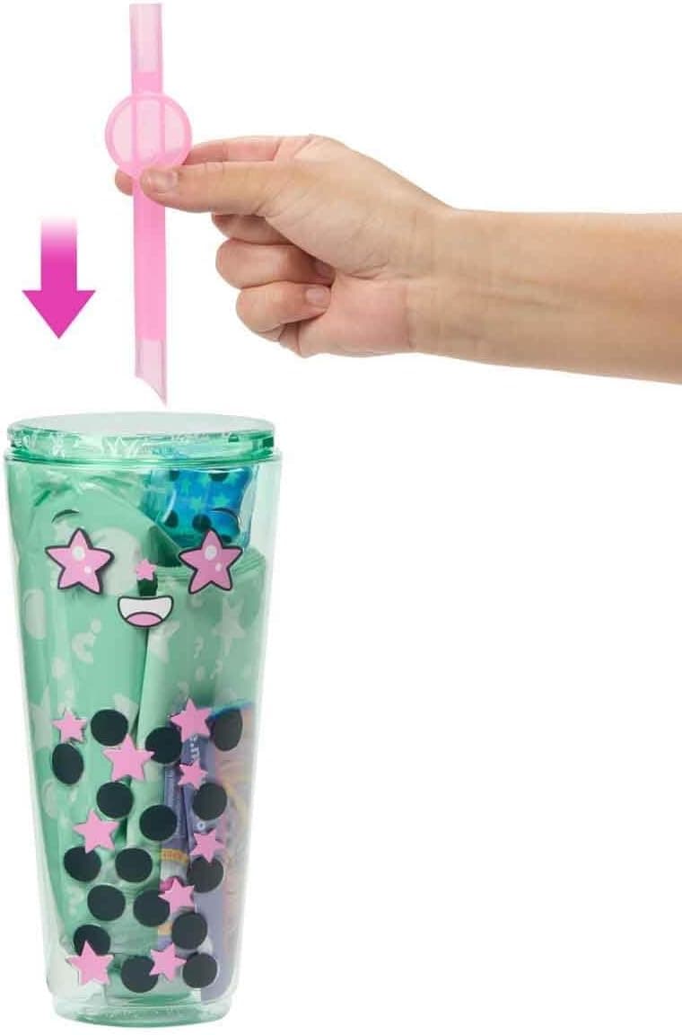 عروسک Barbie Pop Reveal Bubble Tea چای سبز مدل HTJ18 Htj21 عروسک Barbie Pop Reveal Bubble Tea چای سبز مدل HTJ18 Htj21