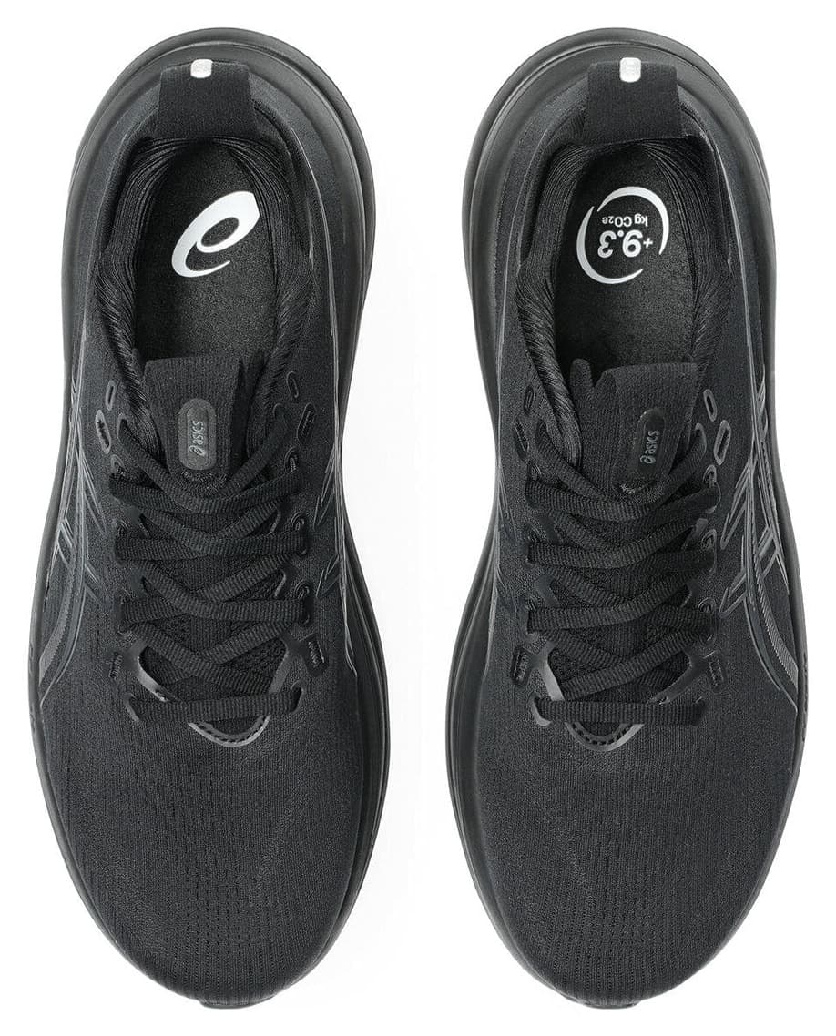 کفش دویدن مردانه Asics مشکی/خاکستری ابسیدین مدل GEL-NIMBUS 28 1011C127-001 کفش دویدن مردانه Asics مشکی/خاکستری ابسیدین مدل GEL-NIMBUS 28 1011C127-001