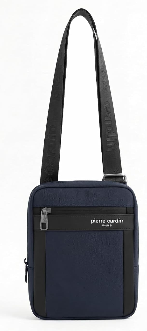 کیف مردانه Pierre Cardin سرمهای مدل 01pc002011-L کیف مردانه Pierre Cardin سرمهای مدل 01pc002011-L