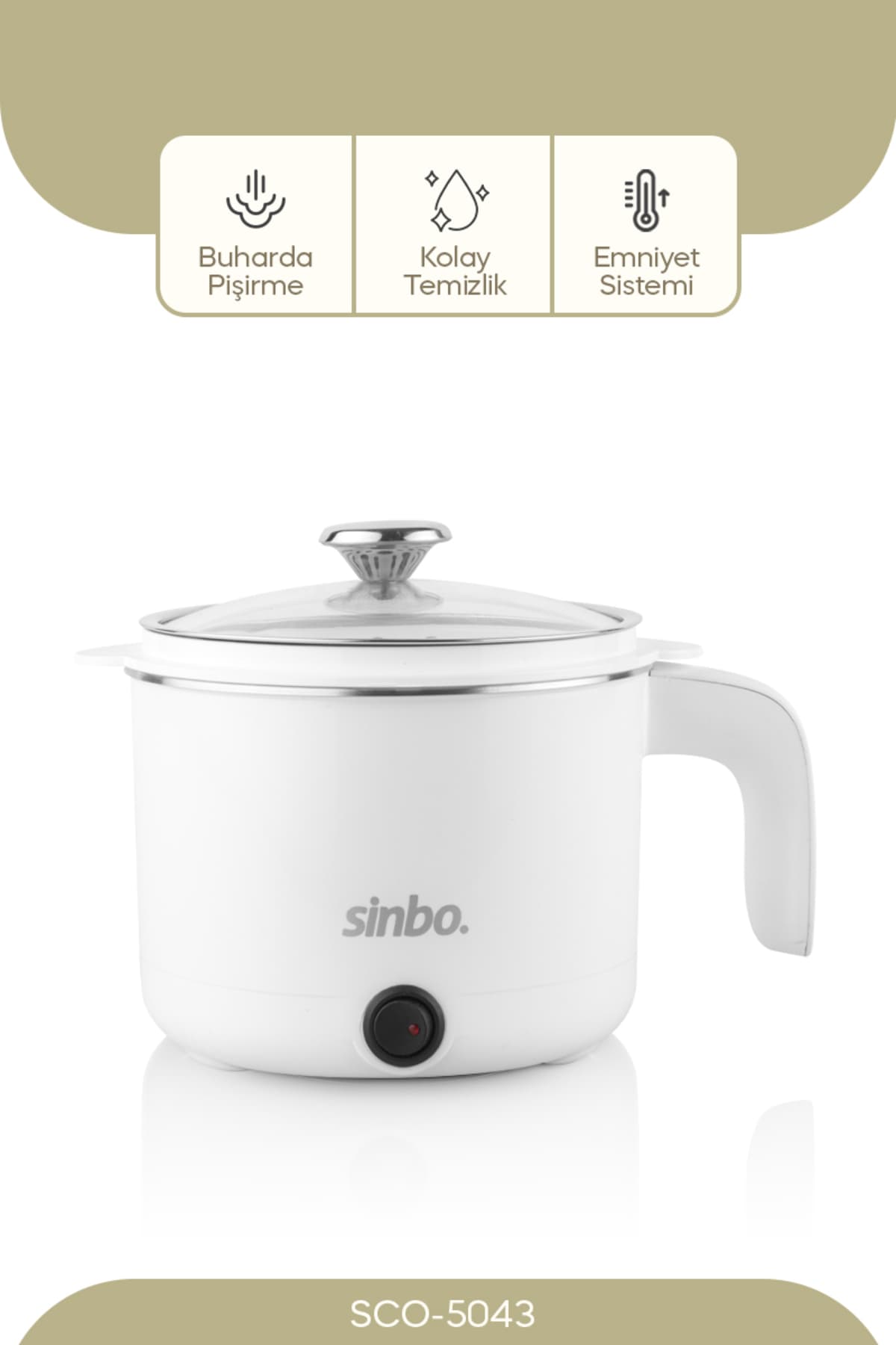 بخارپز چندکاره Sinbo مدل Sco-5043 بخارپز چندکاره Sinbo مدل Sco-5043