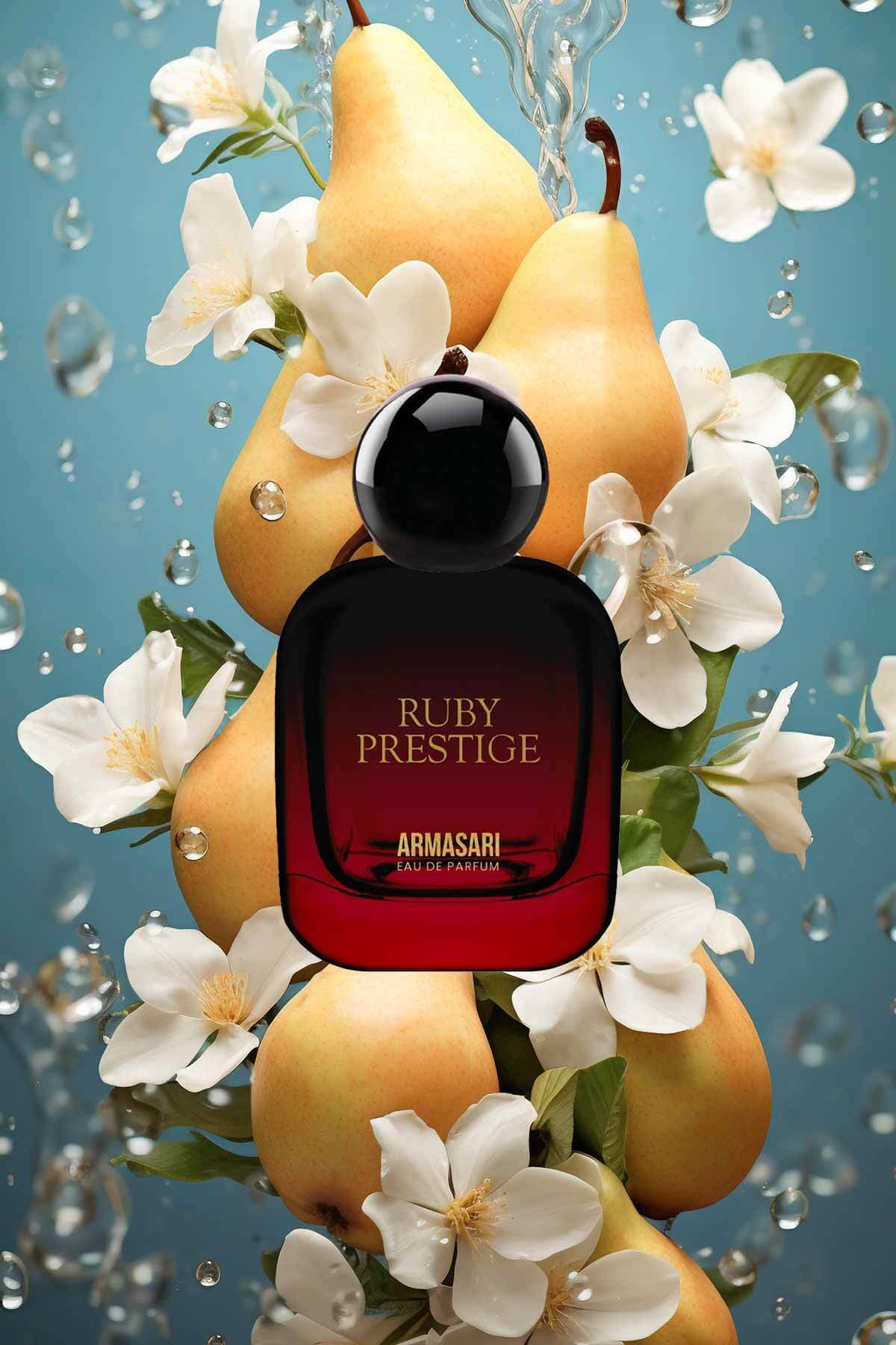 عطر زنانه Armasari گلی و میوهای ماندگار Ruby Prestige 100ml عطر زنانه Armasari گلی و میوهای ماندگار Ruby Prestige 100ml