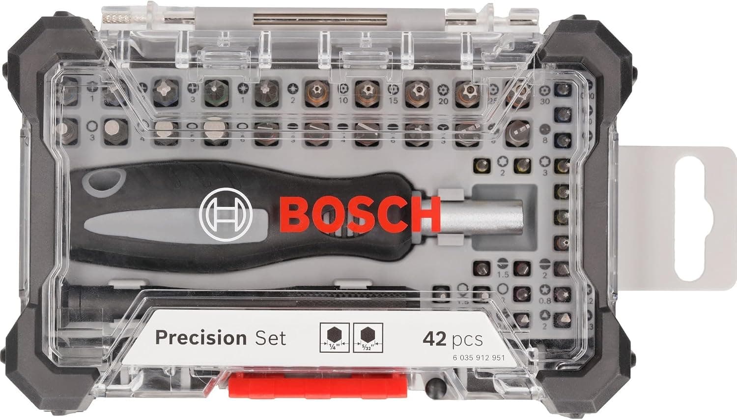 ست نوک پیچگوشتی دقیق Bosch 42 عددی ست نوک پیچگوشتی دقیق Bosch 42 عددی