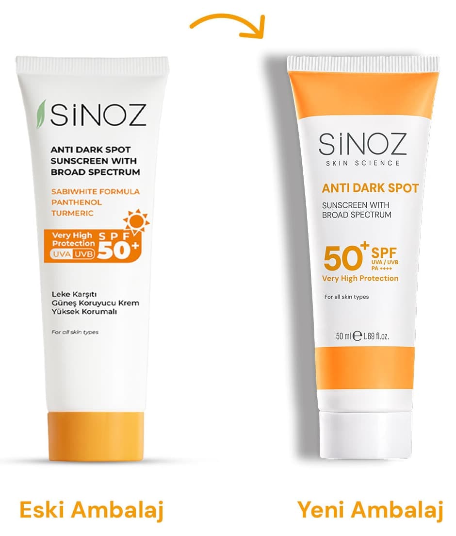 کرم ضد آفتاب صورت Sinoz SPF50+ ضدلک همه انواع پوست 50 ml کرم ضد آفتاب صورت Sinoz SPF50+ ضدلک همه انواع پوست 50 ml