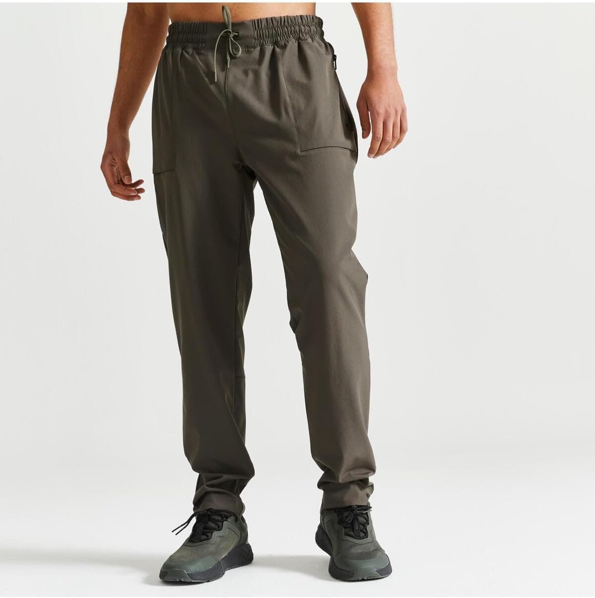 شلوار ورزشی مردانه Decathlon سبز خاکی فیت معمولی مدل 500 سایز S شلوار ورزشی مردانه Decathlon سبز خاکی فیت معمولی مدل 500 سایز S