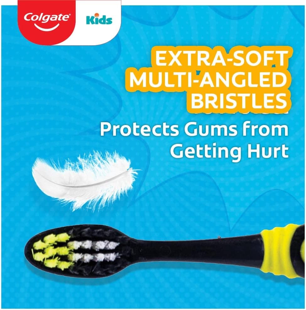 مسواک کودک Colgate طرح Batman مسواک کودک Colgate طرح Batman
