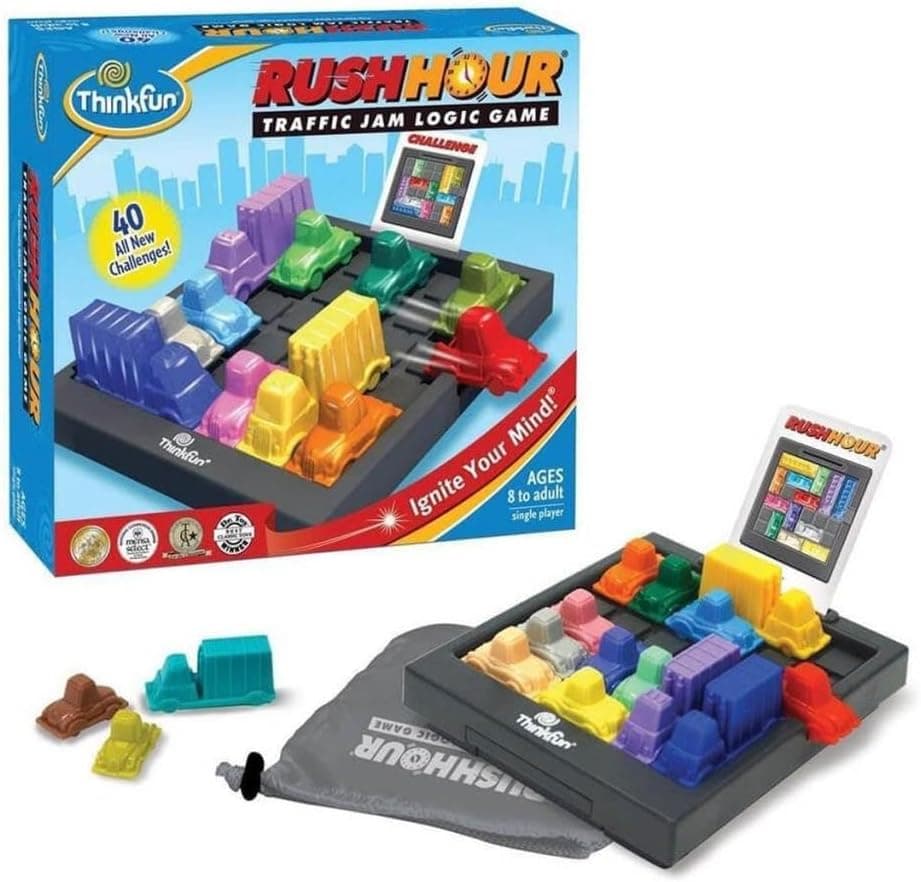 بازی فکری ترافیک Ravensburger مدل Rush Hour بازی فکری ترافیک Ravensburger مدل Rush Hour