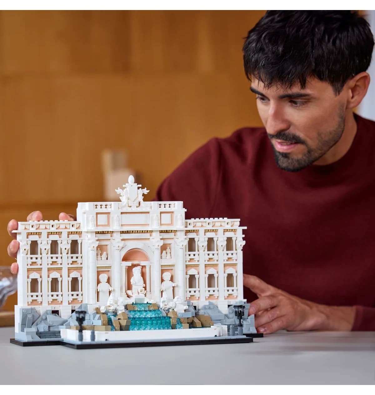 لگو Architecture فواره تروی مدل 21062 با 1880 قطعه لگو Architecture فواره تروی مدل 21062 با 1880 قطعه