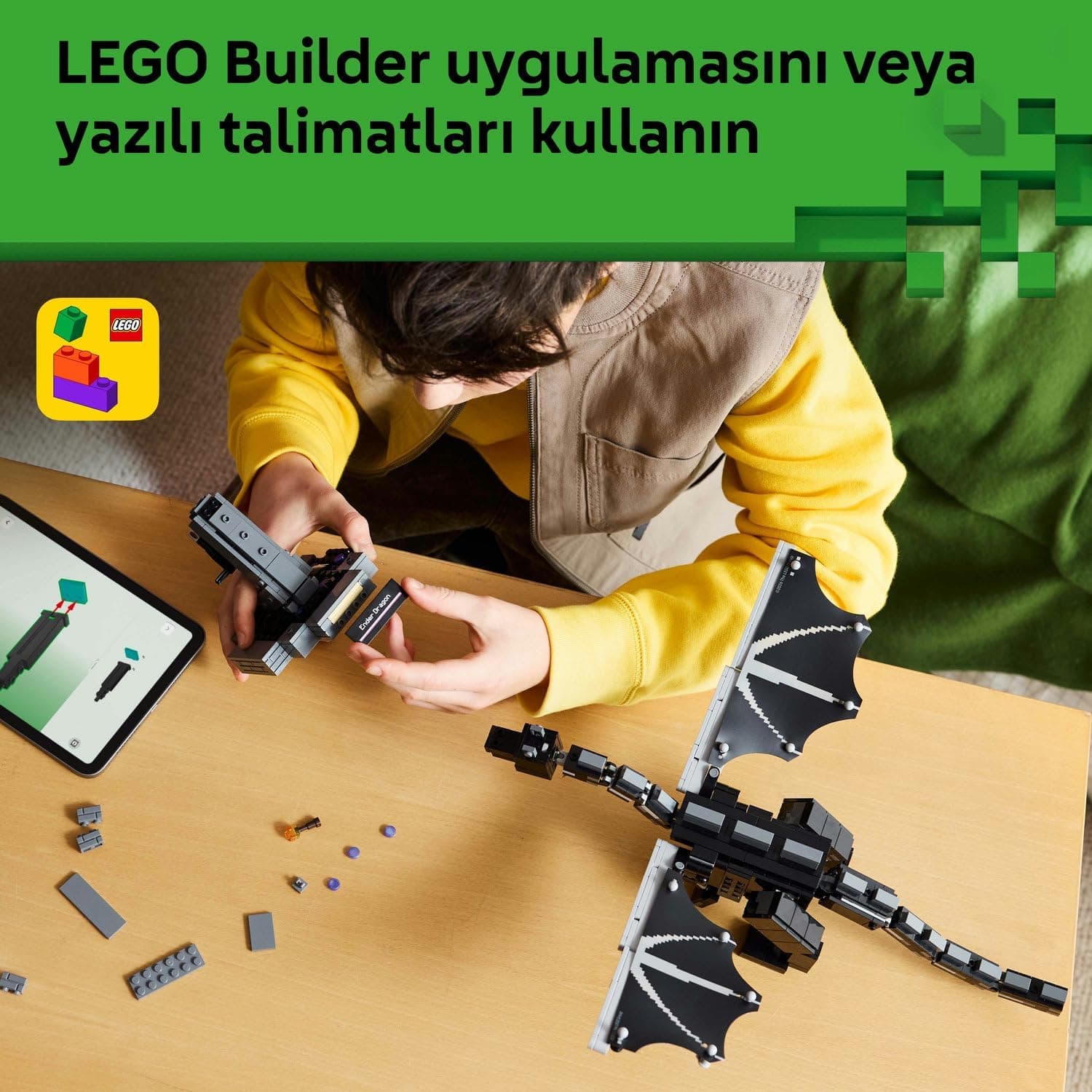 لگو Minecraft Ender Dragon مدل 21595 لگو Minecraft Ender Dragon مدل 21595