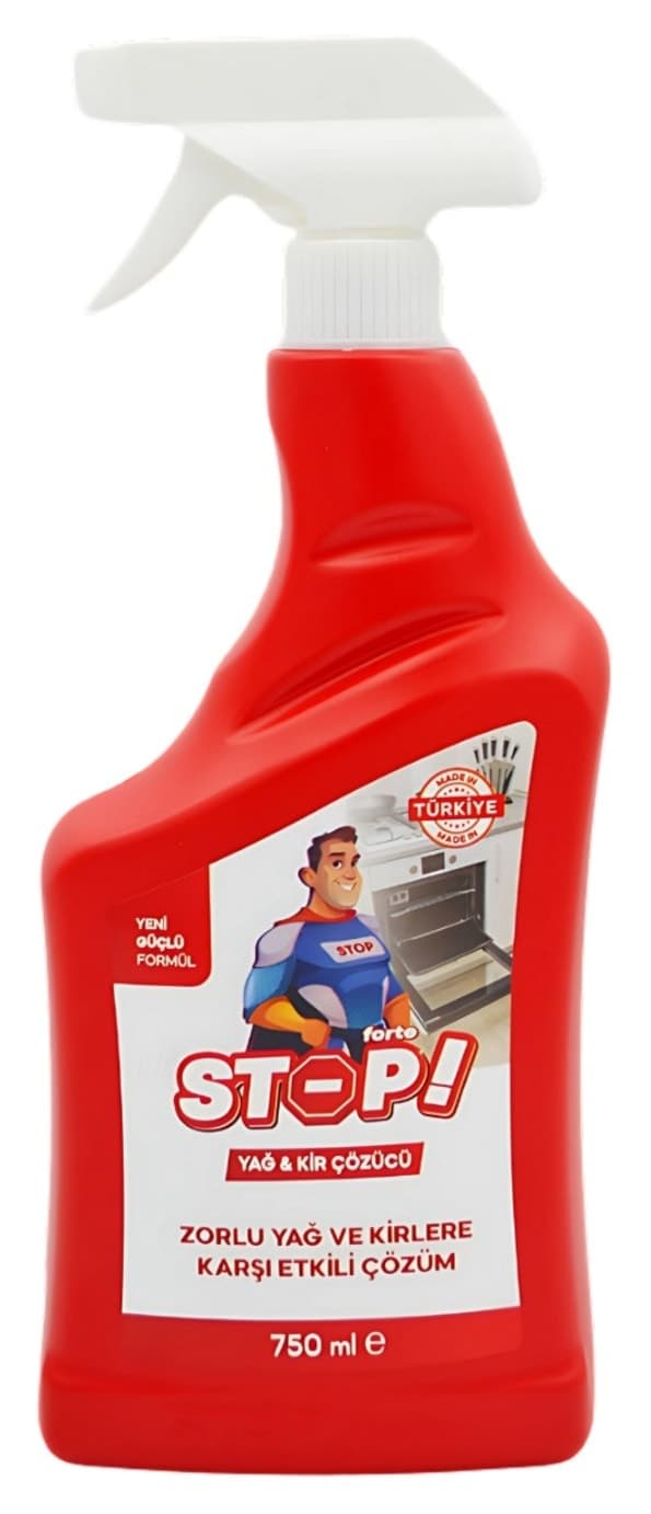 ست پاککننده قوی STOP Forte برای لکه، درز، چربی، کثیفی، توالت و حمام 4 × 750 ml ست پاککننده قوی STOP Forte برای لکه، درز، چربی، کثیفی، توالت و حمام 4 × 750 ml