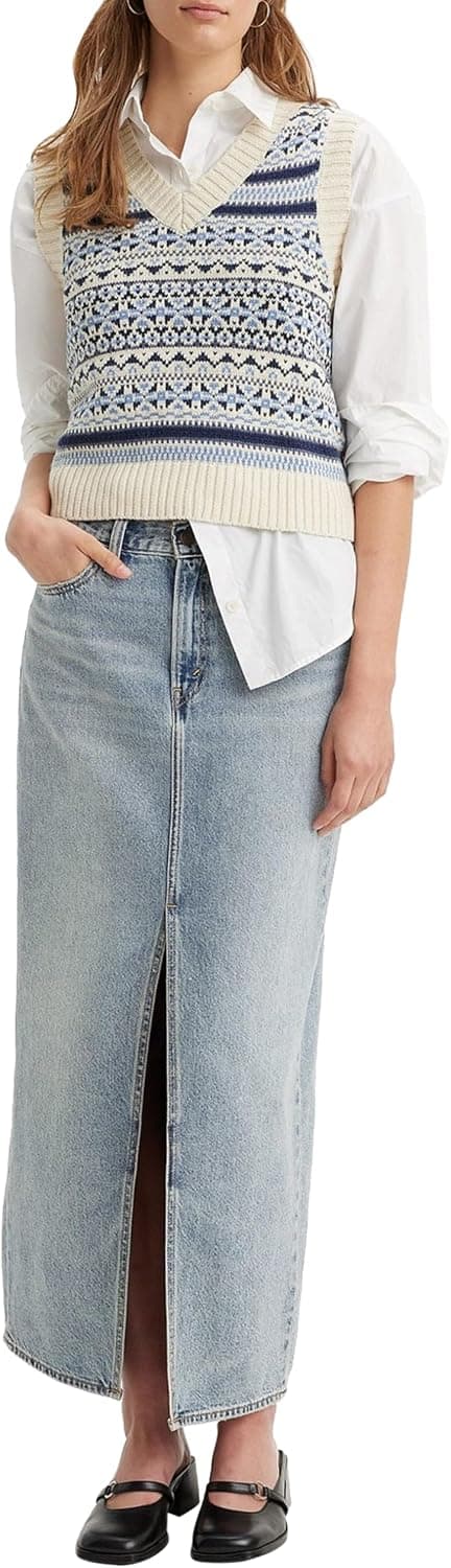 دامن زنانه Levi's ستونی مچپا Ankle Column دامن زنانه Levi's ستونی مچپا Ankle Column
