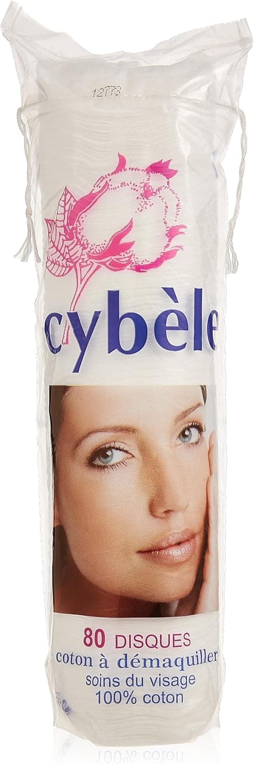 پد پنبهای گرد Cybele سفید 80 عددی پد پنبهای گرد Cybele سفید 80 عددی