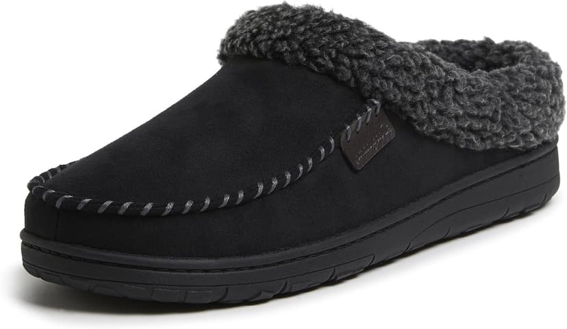 دمپایی مردانه Dearfoams Clog جیر مایکروفایبر با دوخت Whipstitch دمپایی مردانه Dearfoams Clog جیر مایکروفایبر با دوخت Whipstitch