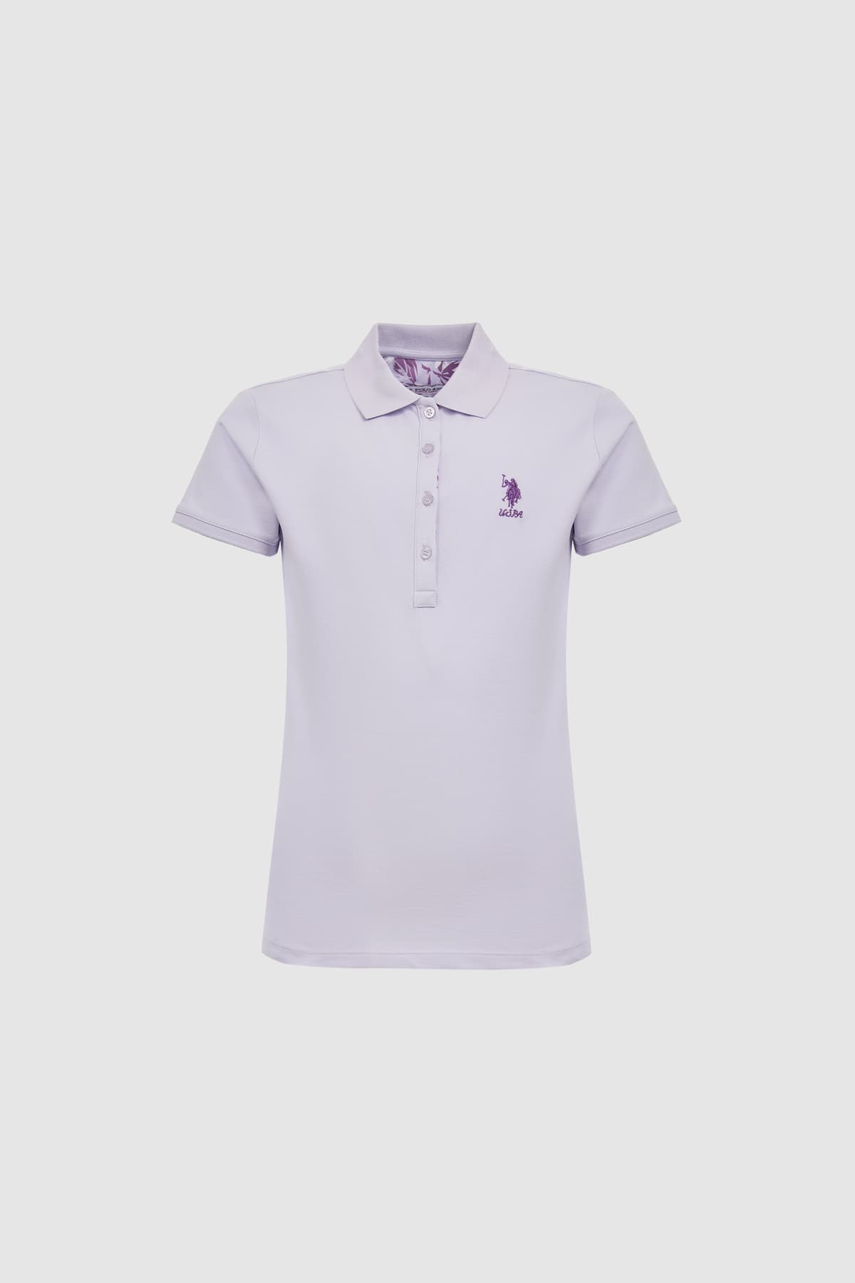 تیشرت زنانه U.S. Polo Assn. یاسی ساده مدل 50321798-VR034 تیشرت زنانه U.S. Polo Assn. یاسی ساده مدل 50321798-VR034