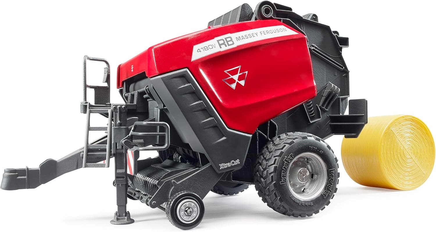 ماشین بالرساز گرد Bruder Massey Ferguson RB 4180 V مدل 02039 ماشین بالرساز گرد Bruder Massey Ferguson RB 4180 V مدل 02039
